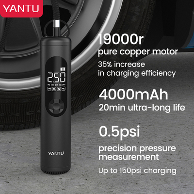 Wireless-Digital Display Electric Automatic Inflatable Air Pump for Bike and Car Tires