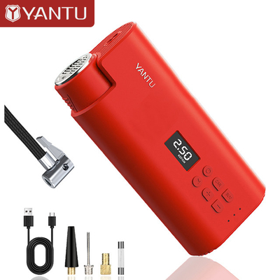 2000mAh*3 Battery YANTU A31 12v Cordless Portable Digital Tire Inflator for Universal Car Care