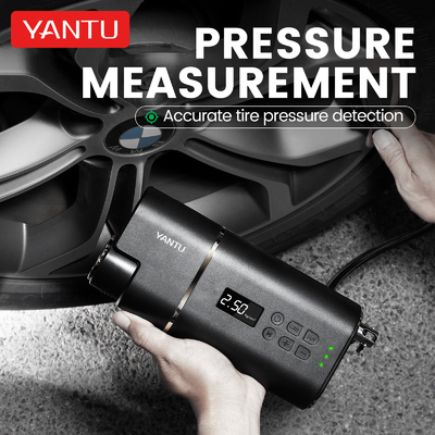 2000mAh*3 Battery YANTU A31 12v Cordless Portable Digital Tire Inflator for Universal Car Care