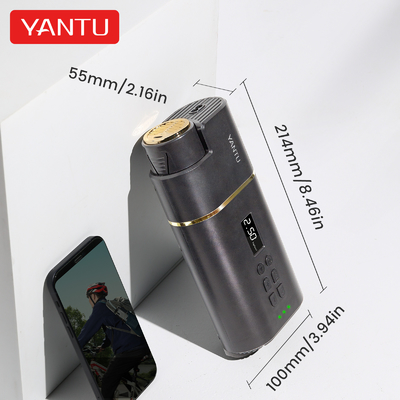 2000mAh*3 Battery YANTU A31 12v Cordless Portable Digital Tire Inflator for Universal Car Care