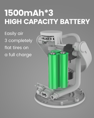 Portable Mini Cordless Air Pump Car Air Compressor YANTU A05 Wireless 12V Tire Inflator