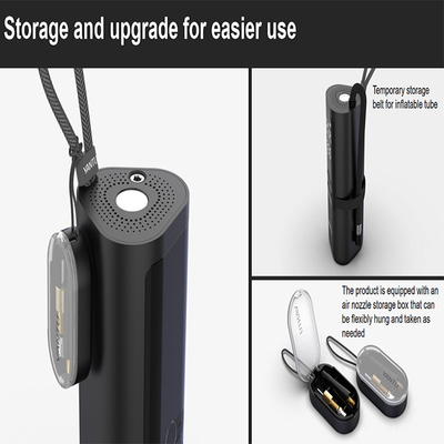 Portable Digital Mini Electric Bicycle Motorbike Air Pump Compressor Tyre Inflator