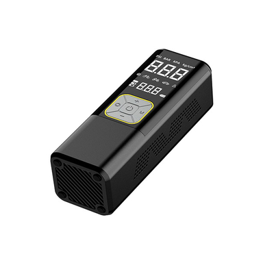 Black YANTU AM43 Mini Cordless High Pressure Air Pump150PSI Portable Digital Automatic Electric Car Tire Inflators Compressor Machine