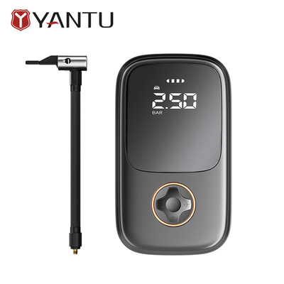 YANTU AM27 Wired 12V Car Tire Inflator with 60W Power and Portable Electric Pump