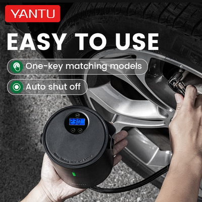 YANTU A05 Wired Air Compressor High Pressure Tire Inflator with 6.5A Work Current