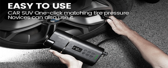 Compact and YANTU A31 150PSI Small Air Compressor for Vehicle Tire Pressure Monitoring