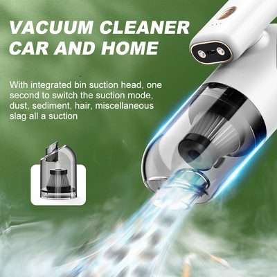 YANTU H13 5800PA 12V Mini Handheld Wet and Dry Portable Vacuum Car Home Wash Cleaner