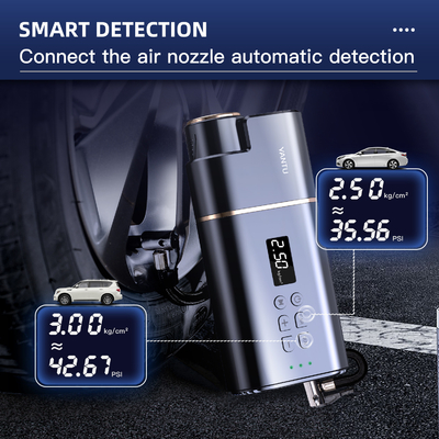 YANTU A31 Portable Cordless Digital Tire Inflator 12V 150PSI for High Pressure Removal