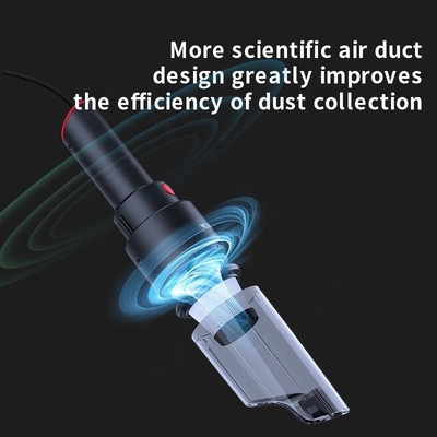 YANTU V12 5000PA Versatile Car Vacuum Cleaner for Home Cleaning Dust Cup Volume 220ml