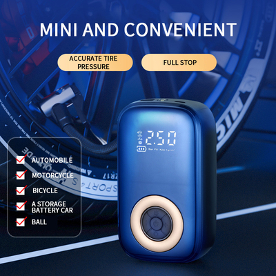 YANTU AM26 Mini Cordless Portable Digital Tire Inflator for Car Tyre Air Pump Compressor