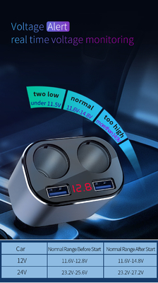 12-24v Voltage Monitoring YANTU L01 Wireless Car Charger for High Power Outdoor Charging