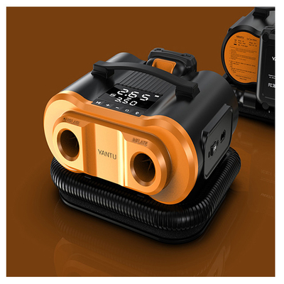 Portable Double Cylinder Air Compressor 12V DC AC Electric Pump for SUV Beds SUP YANTU A10