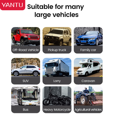 YANTU E2 Metal Double Cylinder Wired Rechargeable Inflator for Heavy Duty Vehicles