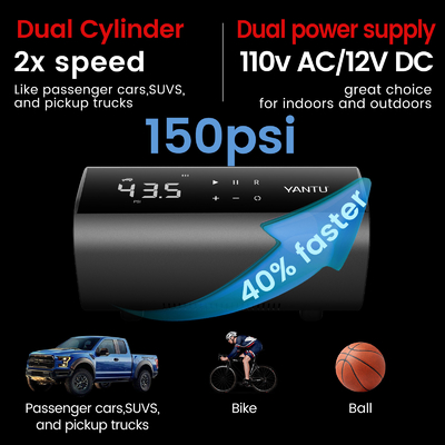 Truck Tire Inflator YANTU A22 Cordless High Pressure Air Pump for Audi Car Fitment