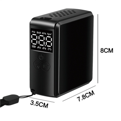Effortless Inflation with YANTU AM49 Mini Bike Air Pump Compressor Cordless and Digital