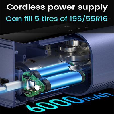 YANTU A22 Noise≤80dB Work Current 10A Fast Wireless Tire Inflator for Pick-up Trucks