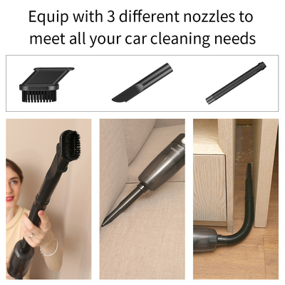 Small Cordless Car Wash Vacuum Cleaner YANTU V01S Mini Rechargeable Wireless Handheld