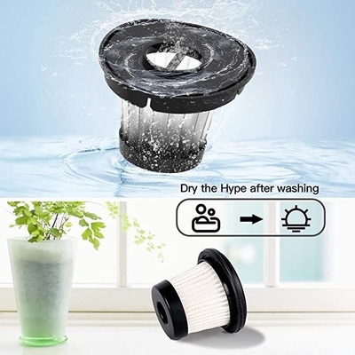 Small Cordless Car Wash Vacuum Cleaner YANTU V01S Mini Rechargeable Wireless Handheld