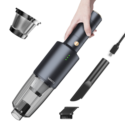 150W 15000PA 12V Cordless Handheld Small Wet and Dry Vacuum Cleaners with 12V Battery