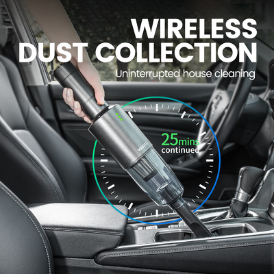 150W 15000PA 12V Cordless Handheld Small Wet and Dry Vacuum Cleaners with 12V Battery