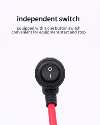 Car Cigarette Lighter Plug Socket Power Adapter Cable with Nylon Fiber Cover Material