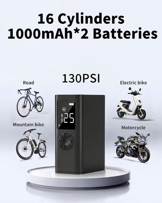 Portable Electric Bicycle Motorbike Air Pump Compressor Tyre Inflator YANTU K1 150psi
