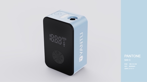 Valve Adapter YANTU K2 120psi Cordless Tire Inflator Digital Mini Electric Air Pump