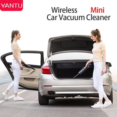 4000PA Suction Power YANTU V01 Portable Handheld Black Car Vacuum Cleaner for Car 12V