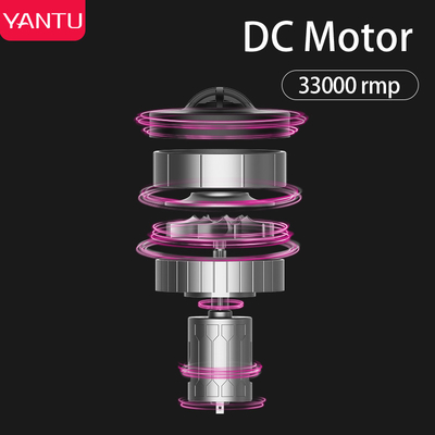 4000PA Suction Power YANTU V01 Portable Handheld Black Car Vacuum Cleaner for Car 12V