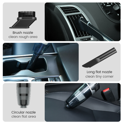 12V Wired Auto High Power Strong Suction 5500PA Portable Handheld Car Cleaner Vacuum