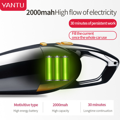 Travel-Friendly YANTU E03 Cyclone 12v Portable Mini Handheld Vacuum Cleaner For Car