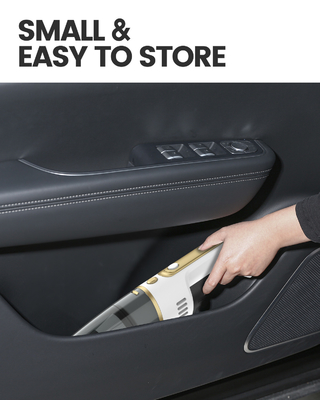 12V Mini Portable Handheld Vacuum Cleaner for Car Wash Cleaning YANTU V01S Cyclone Wired