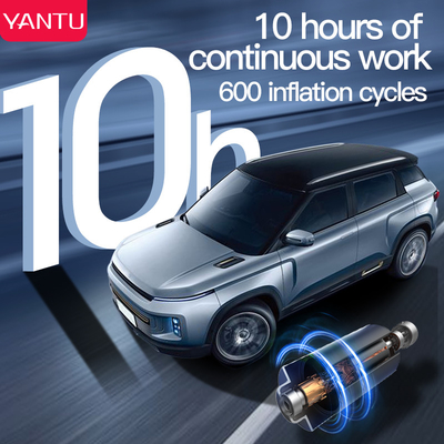 Digital Automatic Electric 12V Car Tire Inflator with Dual Cylinders and Noise ≤90dB