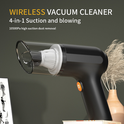 Yantu 3-in-1 Handheld Vacuum Cleaner 700 g Black High Power Brushless Motor Mini Vacuum