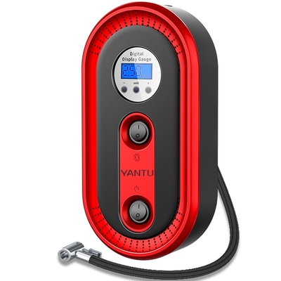 Emergency Light Function Included Portable Air Pump for Car Tire Inflators