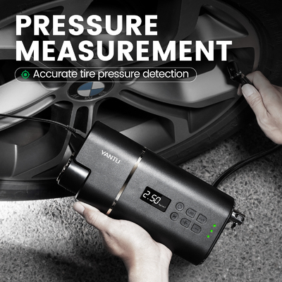Max Pressure 101-150Psi 12v Mini Car Tyre Electric Portable Air Pump with LCD Display