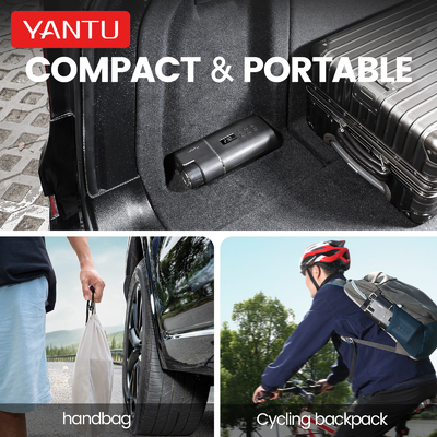12V 25LPM Wireless Electric Car Tire Inflator Portable Air Compressor for Universal