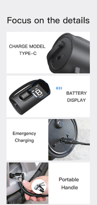 Silent Inflatable Electric Car Pump for Audi Vehicles YANTU A26 Portable Tyre Inflator