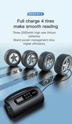 Silent Inflatable Electric Car Pump for Audi Vehicles YANTU A26 Portable Tyre Inflator