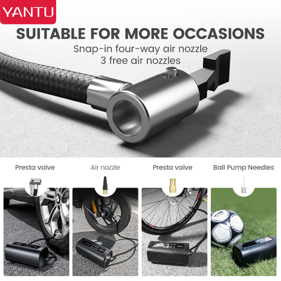 Compact 12V 150PSI Mini Portable Car Air Compressor Tire Inflator Auto Pumps for Audi