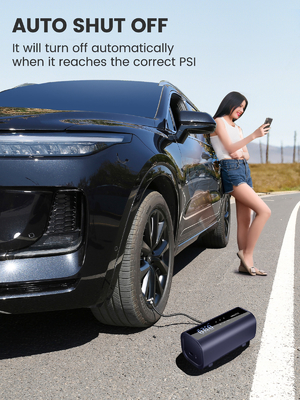 ABS PC Material 12V Dual Tire Inflators Portable Air Compressor for Car Tyre Inflator