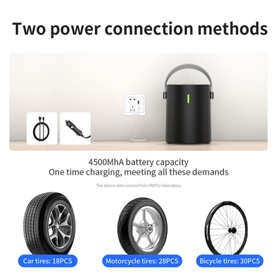 12V 150PSI Mini Portable Tire Inflators Pump for High Power Rechargeable Car Styling