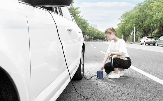 YANTU A05 150PSI Portable Silent Electric Power Tire Inflator with Wireless Function