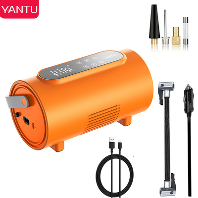 YANTU A26 Wired Car Tire Inflator 120W with SOS Emergency Light and Powerbank Portable