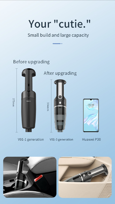 250ml Dust Cup Volume Handheld Car Vacuum Cleaner for Powerful and Convenient Cleaning