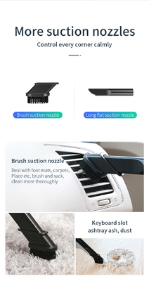 250ml Dust Cup Volume Handheld Car Vacuum Cleaner for Powerful and Convenient Cleaning