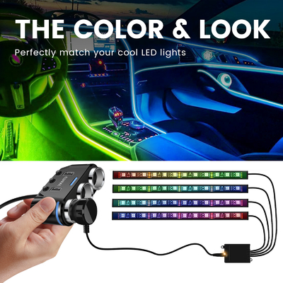 Intelligent Controller Car Cigarette Lighter Adapter with 3 Sockets and Dual USB Ports