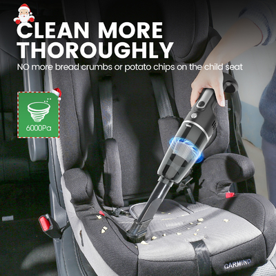 5500PA High Power Wet and Dry Portable Mini Handheld Vehicle Cordless Car Vacuum Cleaner