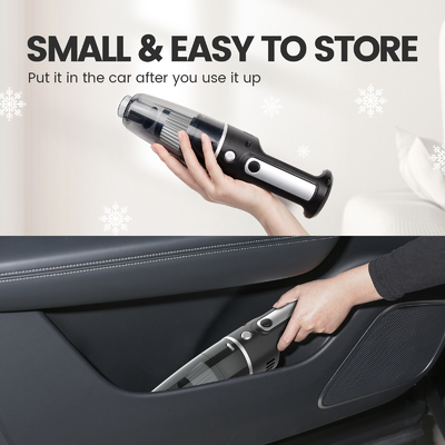 5500PA High Power Wet and Dry Portable Mini Handheld Vehicle Cordless Car Vacuum Cleaner