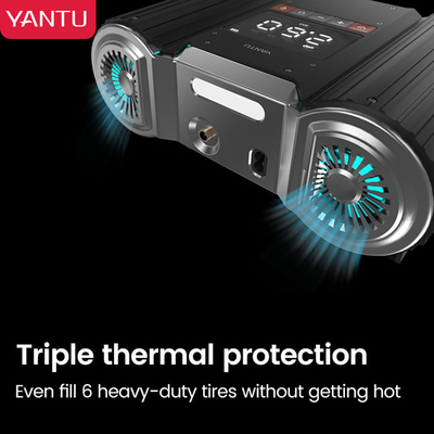 Truck Tire Inflator YANTU E2 Metal Corded High Pressure Air Pump with Digital Display